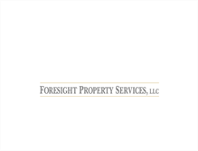 Tablet Screenshot of foresightpropertyservices.com